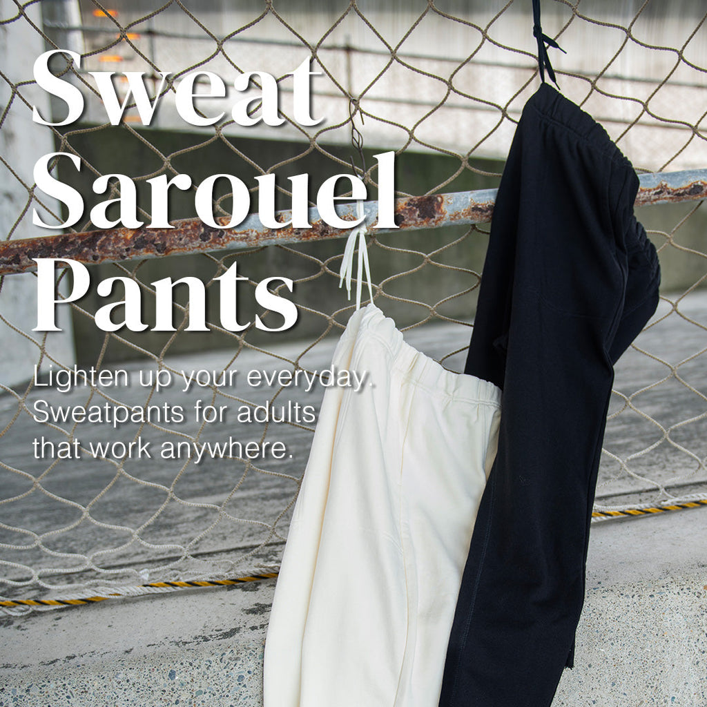 Sweat Sarouel Pants