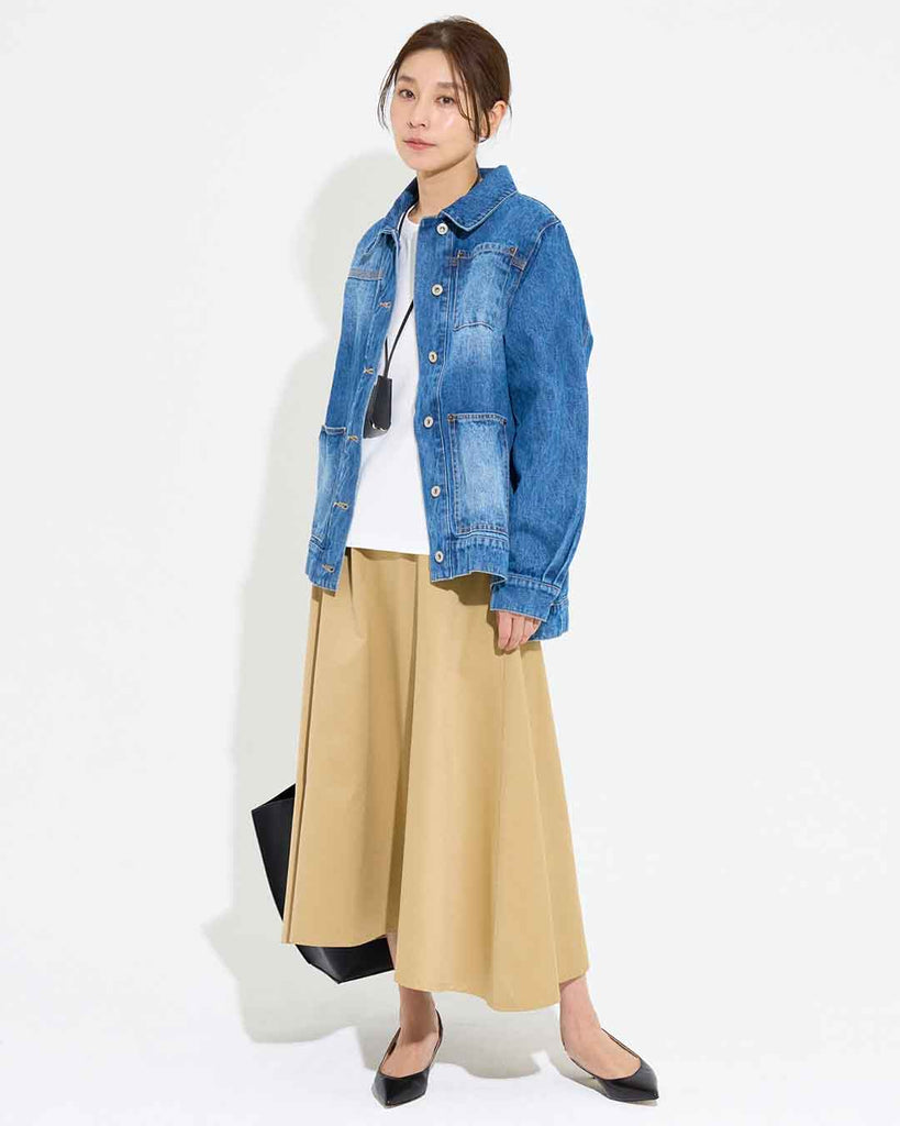 Model：168cm　着用サイズ：F