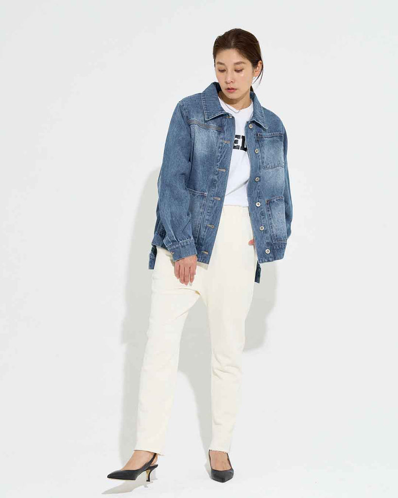 Model：168cm　着用サイズ：F