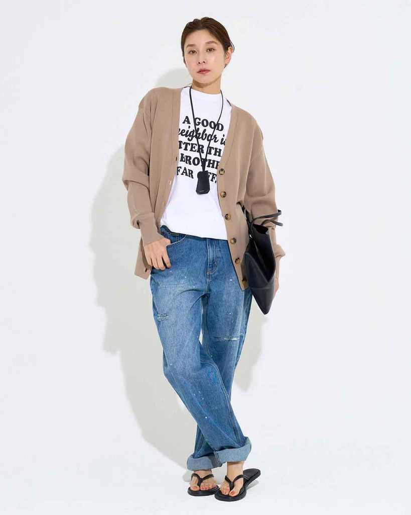 Model：168cm　着用サイズ：M