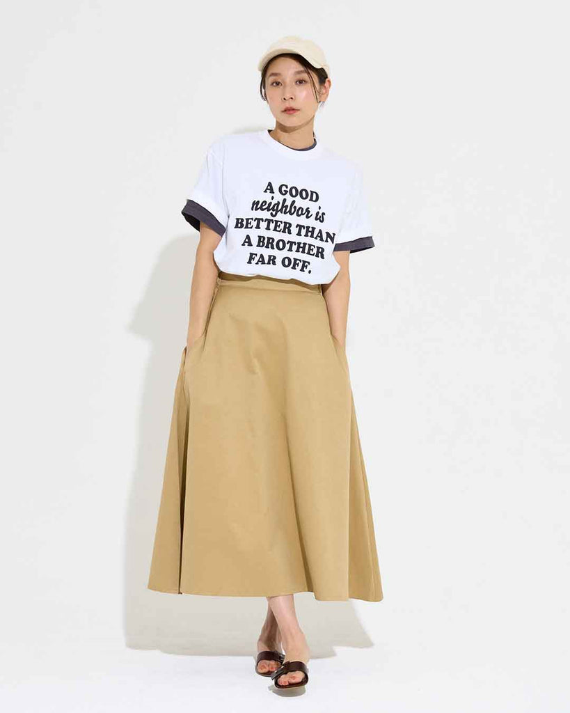 Model：168cm　着用サイズ：M