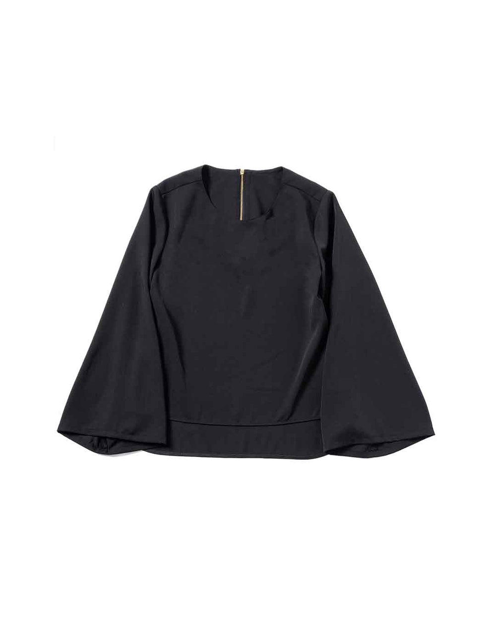 スリットロングスリーブブラウス