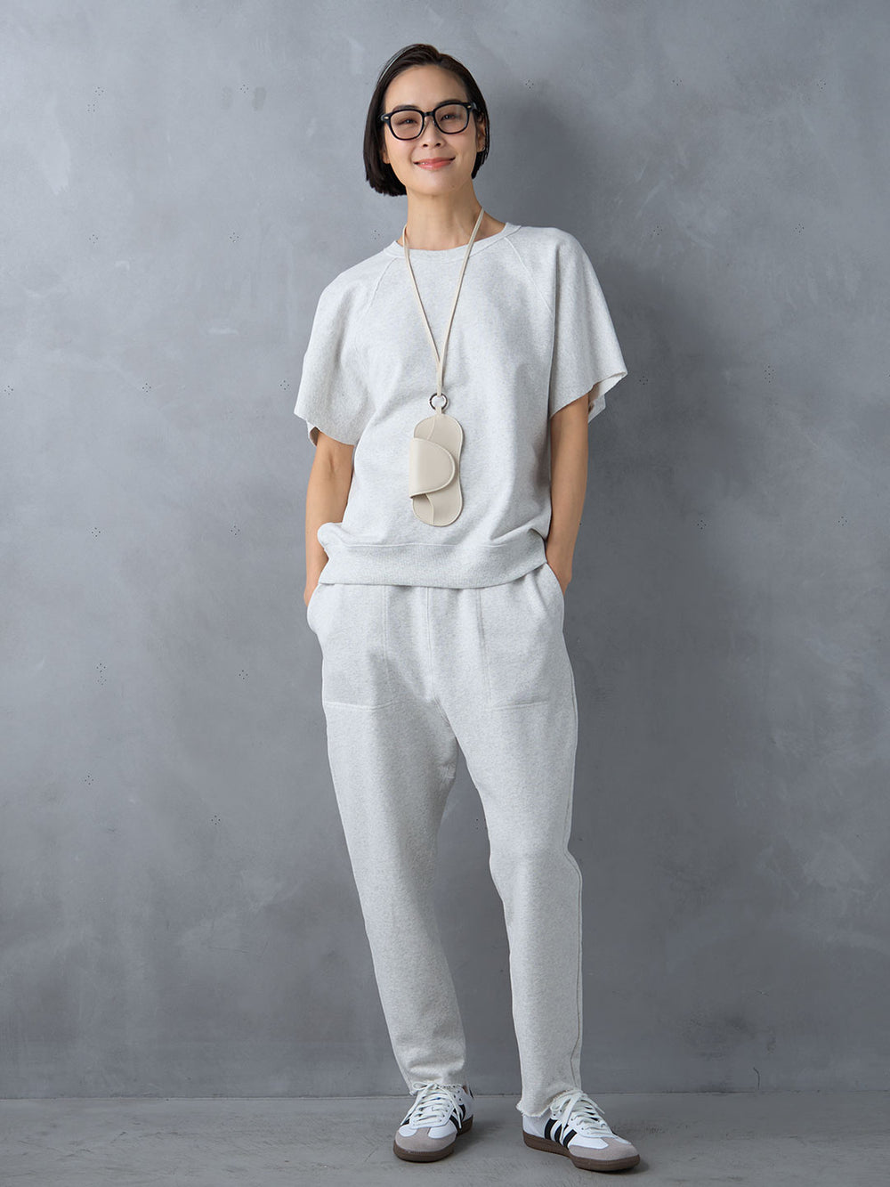 Model：171cm　着用サイズ：L