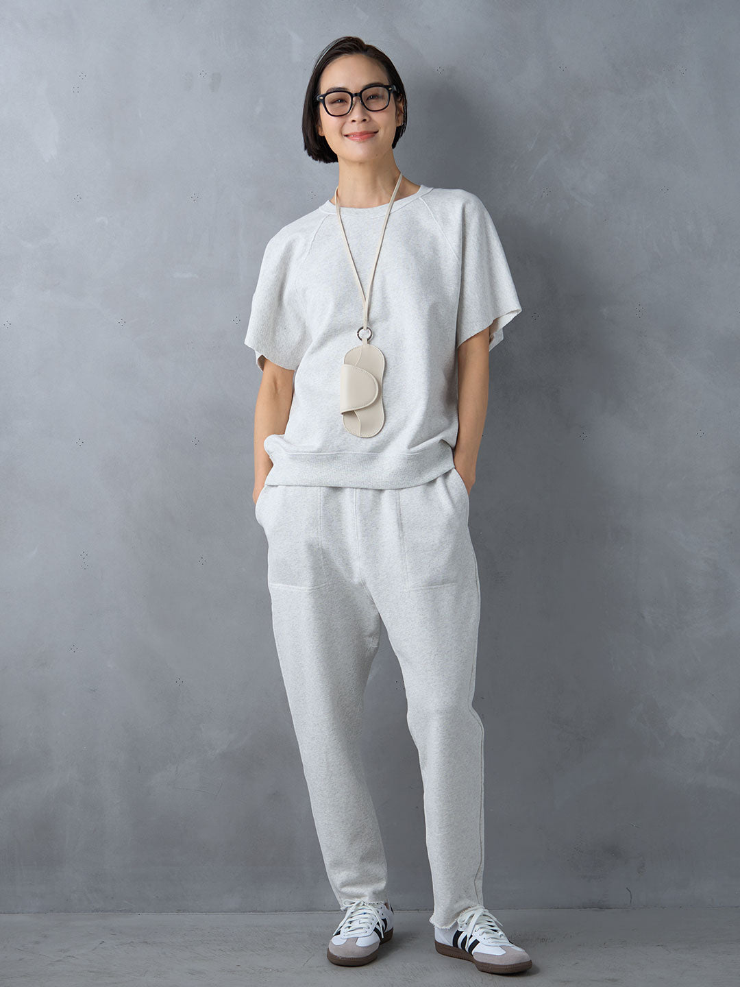 裏毛サルエルパンツ| Lazo_N33°（ラソエヌサーティスリー）の公式通販