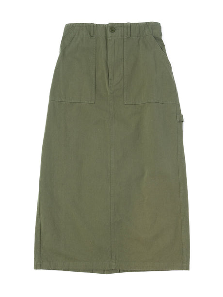 ボールバイオワークスカート_Khaki | Lazo_N33°（ラソエヌサーティスリー）の公式通販