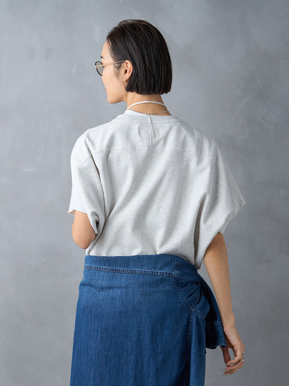 Model：171cm　着用サイズ：F