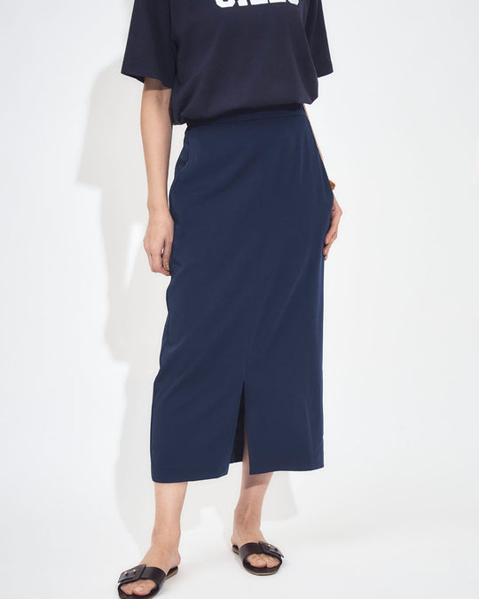 フロントスリットタイトスカート | Lazo_N33°（ラソエヌサーティスリー）の公式通販