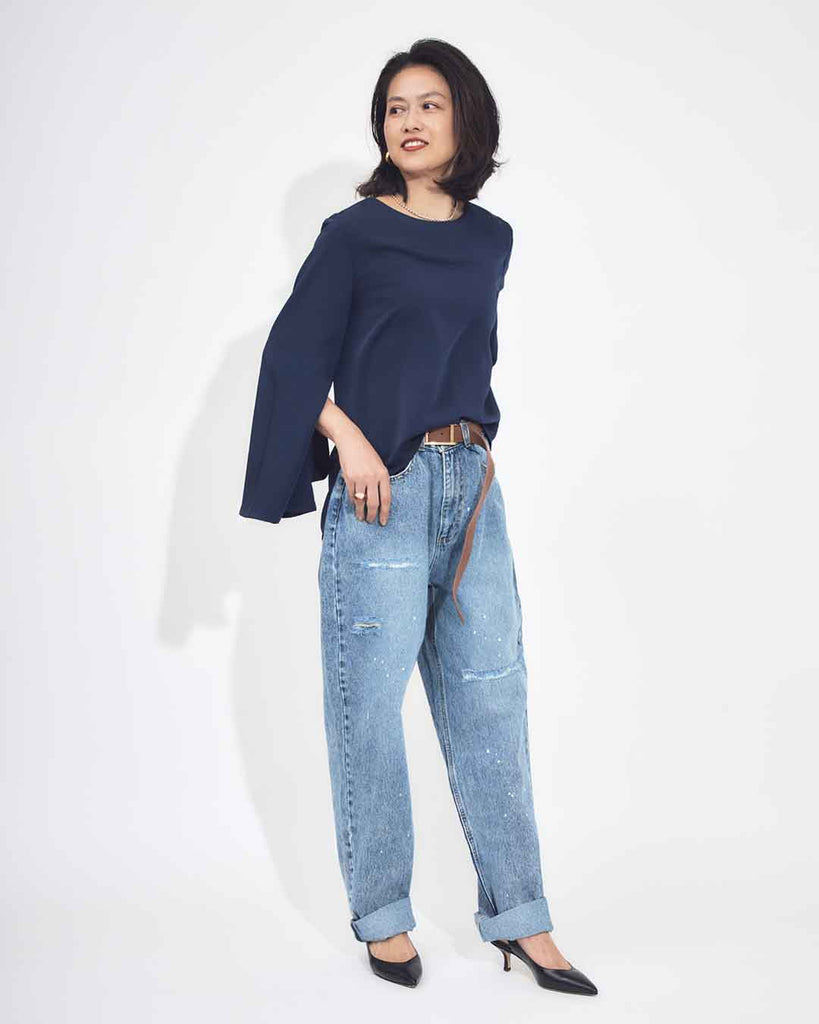 Model：165cm　着用サイズ：M