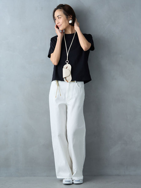 コットンコンパクトレングスTシャツ| Lazo_N33°（ラソエヌサーティスリー）の公式通販