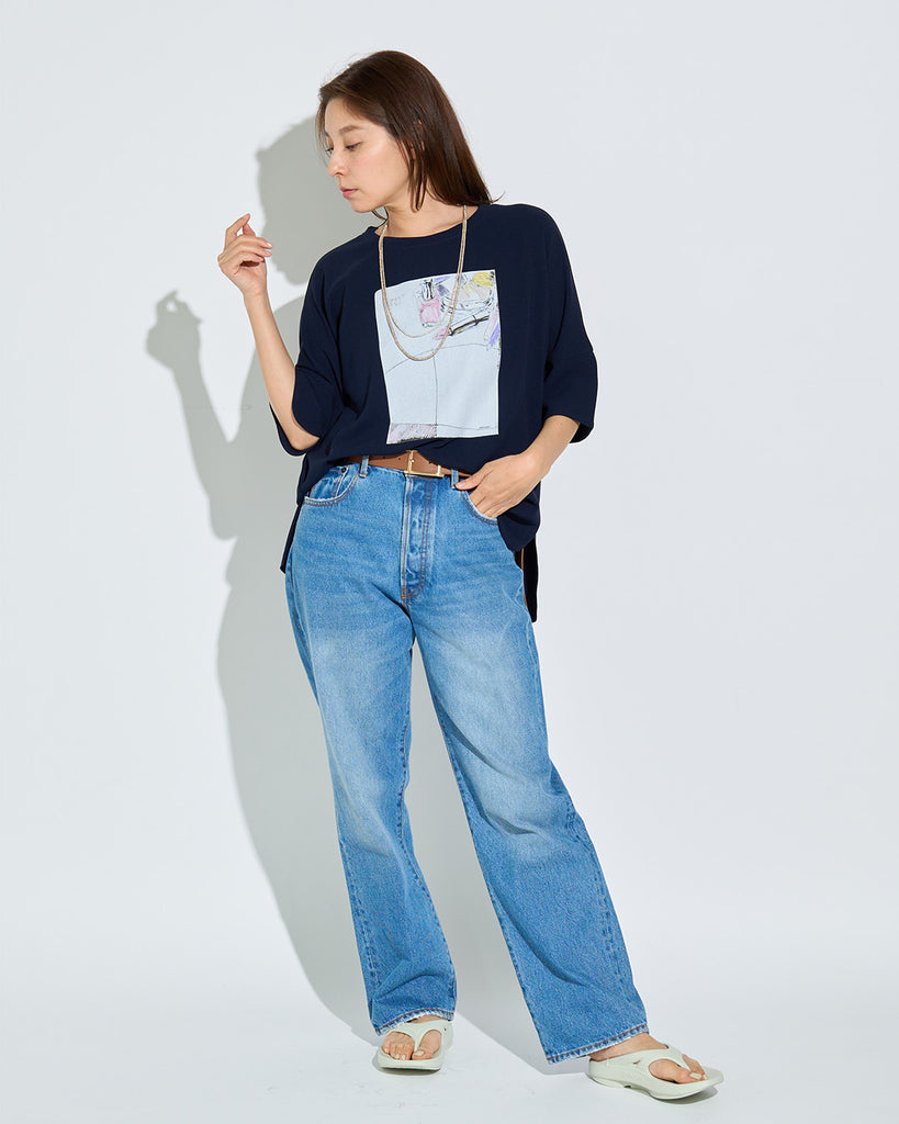 Model：168cm　着用サイズ：F