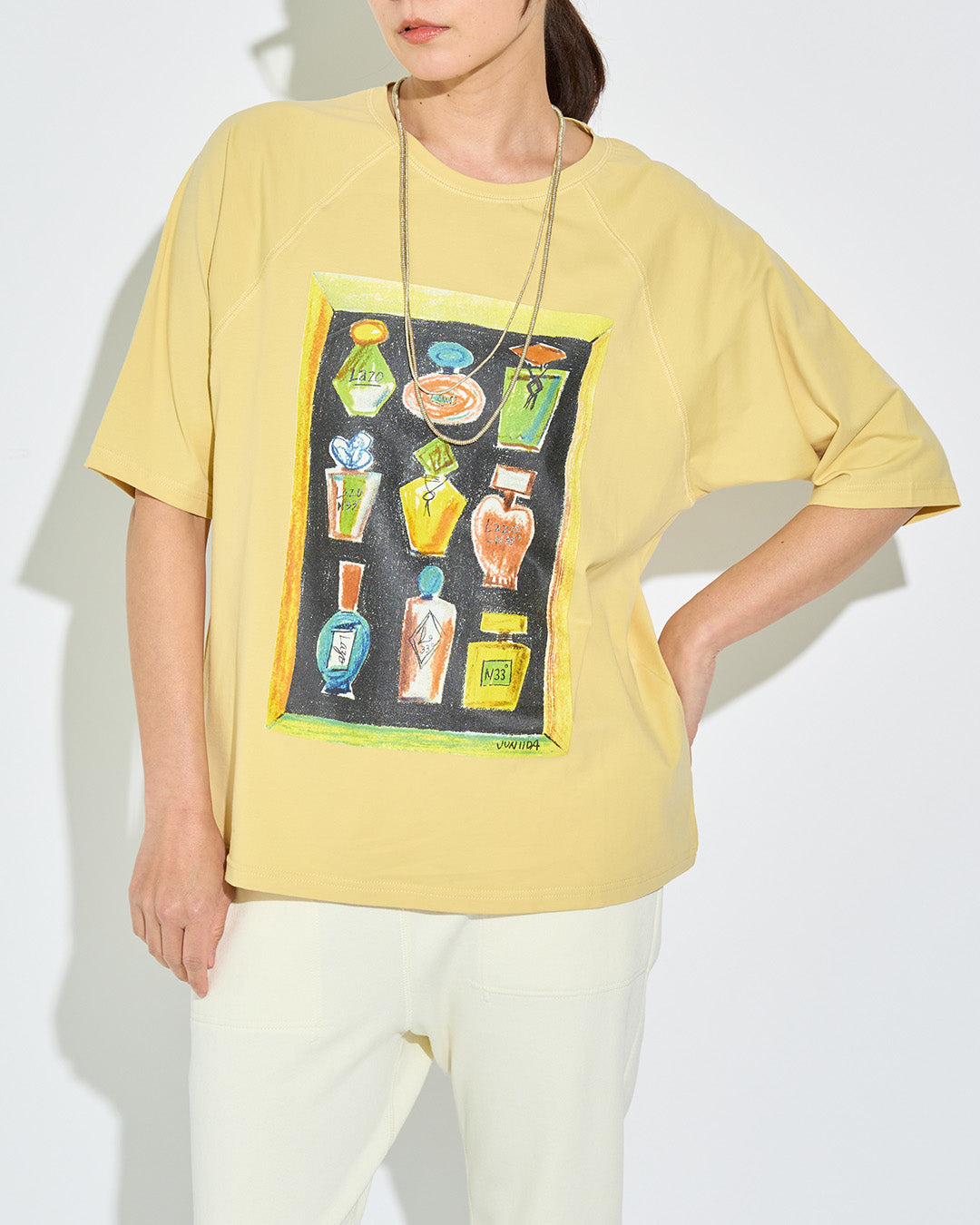 JUN IIDAベア天Tシャツ| Lazo_N33°（ラソエヌサーティスリー）の