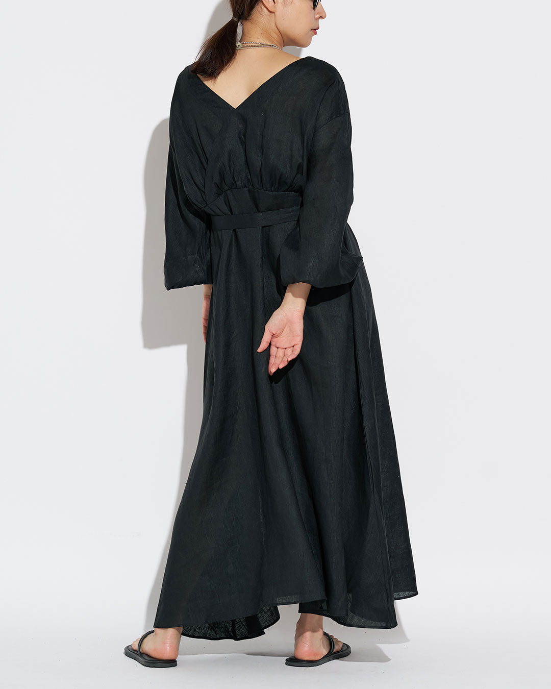 カシュクールワンピース | Lazo_N33°（ラソエヌサーティスリー