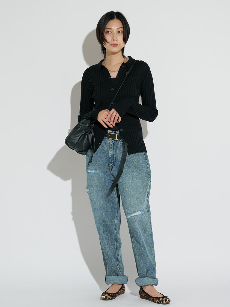 Model：164cm　着用サイズ：F