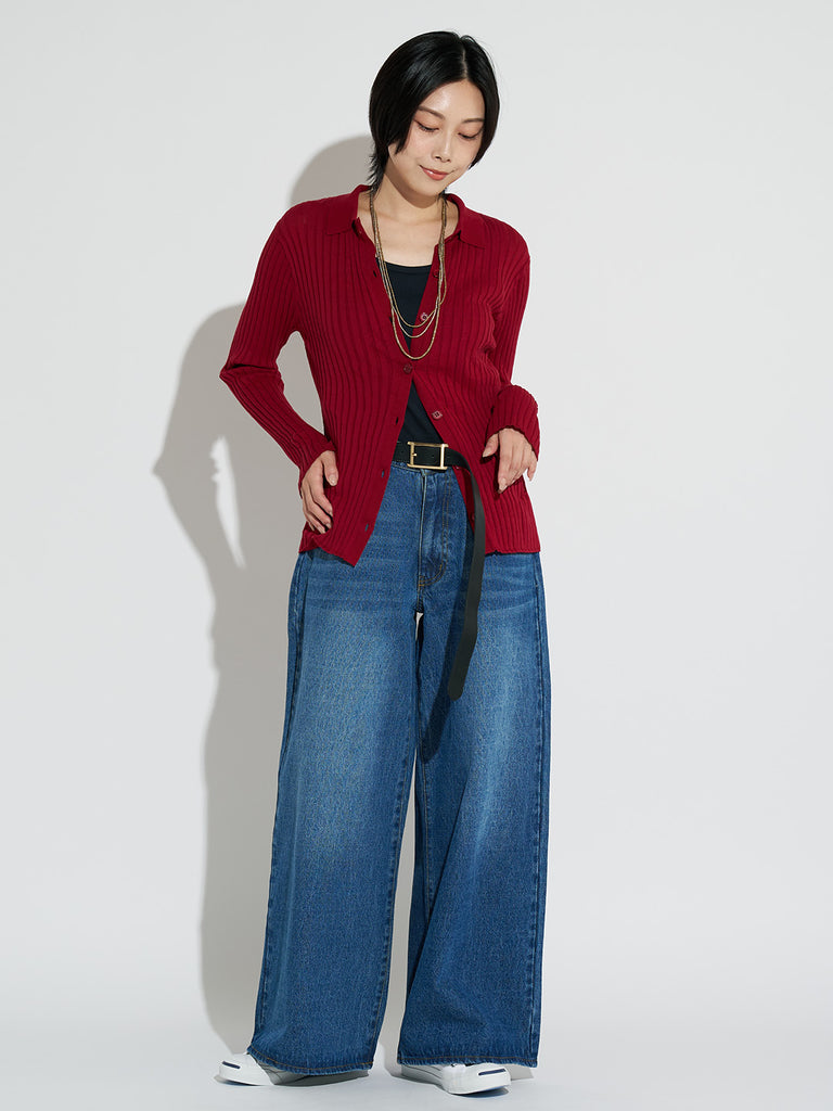 Model：164cm　着用サイズ：F