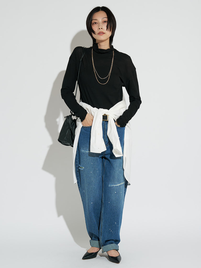 Model：164cm　着用サイズ：F