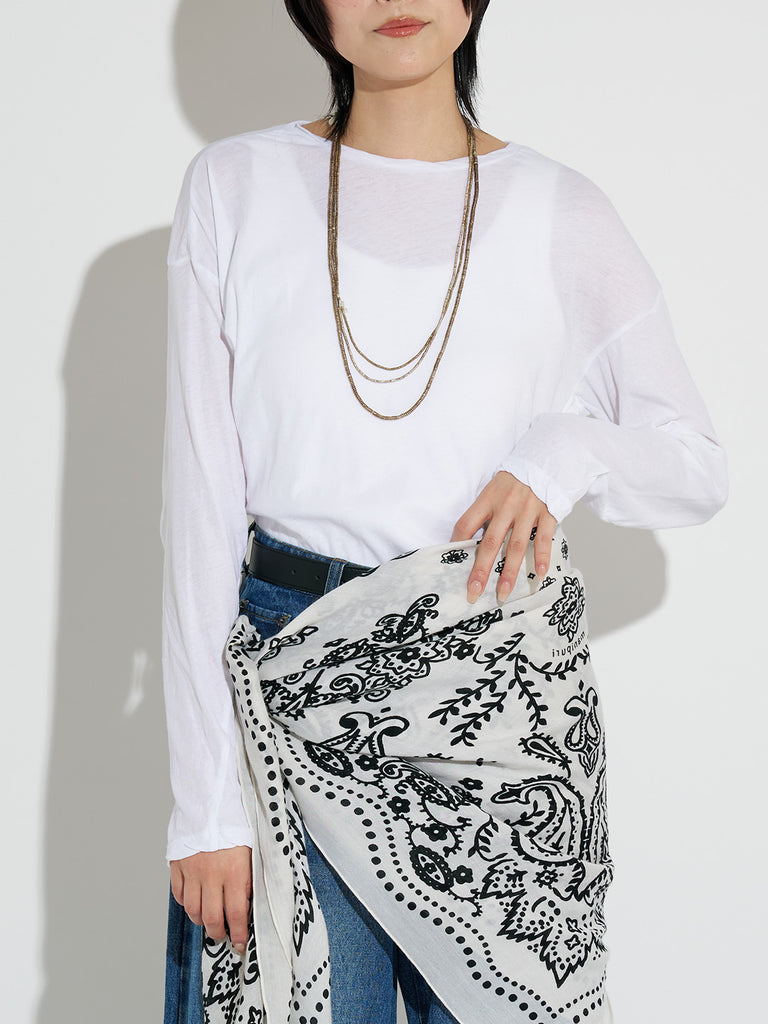 Model：164cm　着用サイズ：F