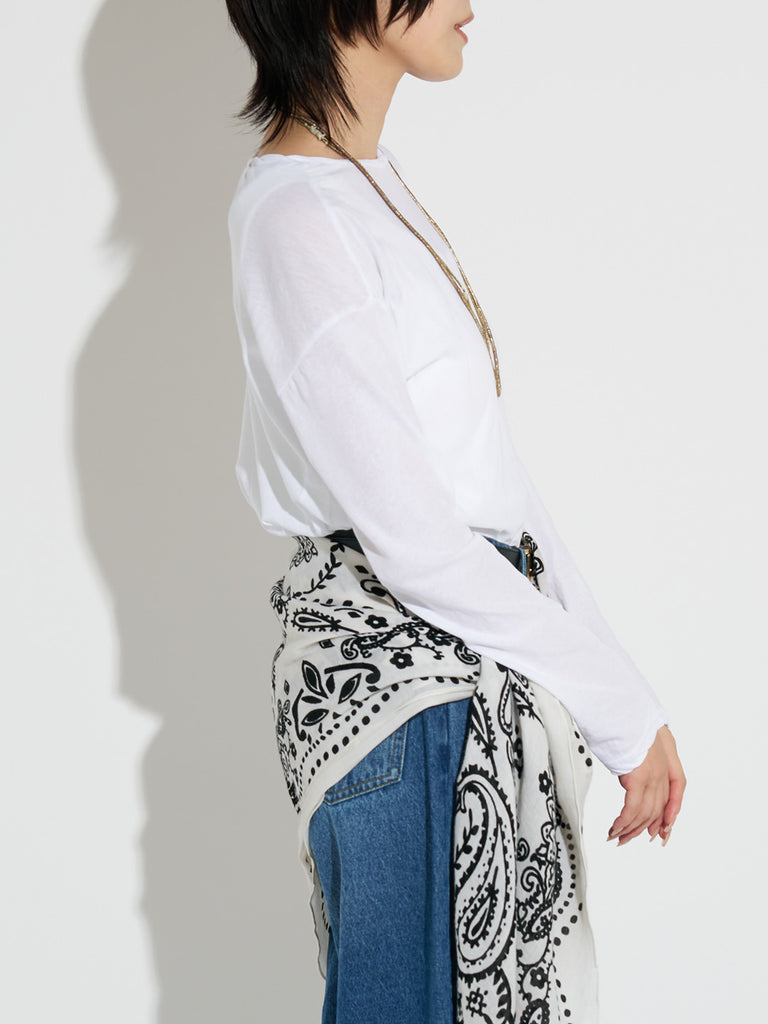 Model：164cm　着用サイズ：F