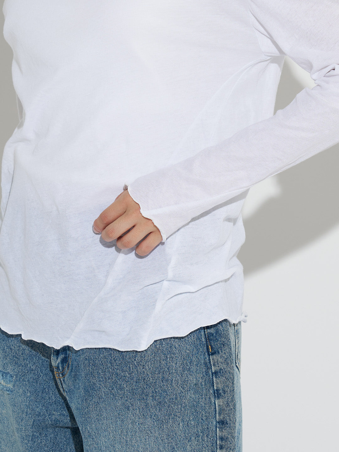 PLEASURES 関税込 スピット サーマル ロングスリーブ □ 公式 □ SAYSKY/セイスカイ ランニングTシャツ（ロング