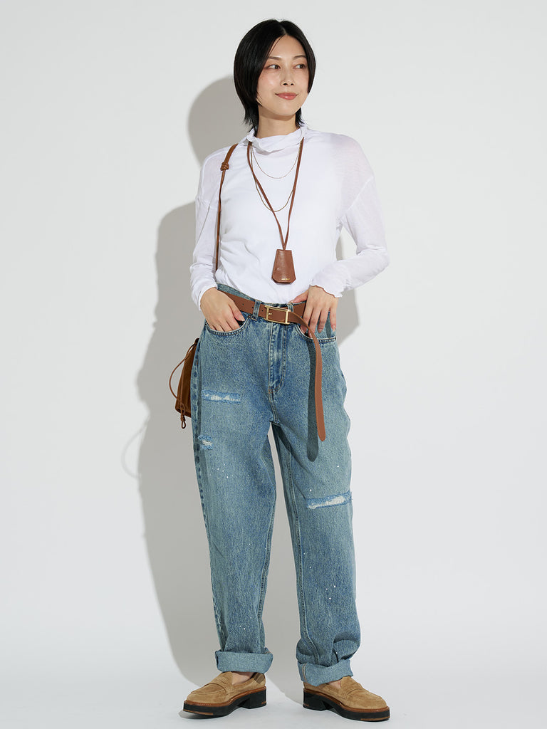 Model：164cm　着用サイズ：F