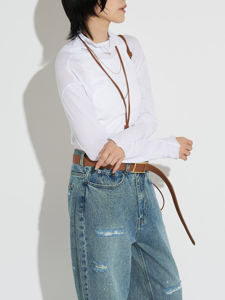 Model：164cm　着用サイズ：F