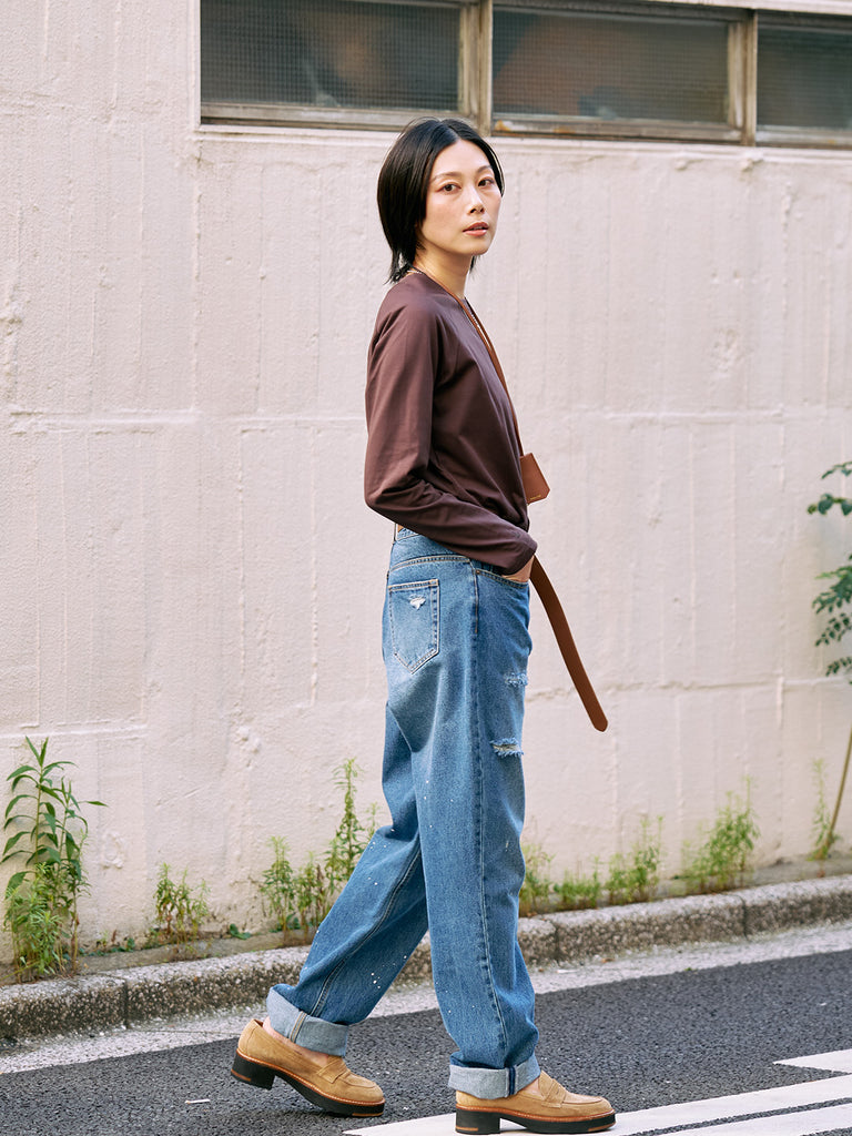 Model：164cm　着用サイズ：F