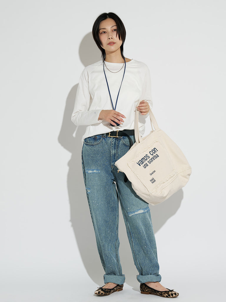 Model：164cm　着用サイズ：F