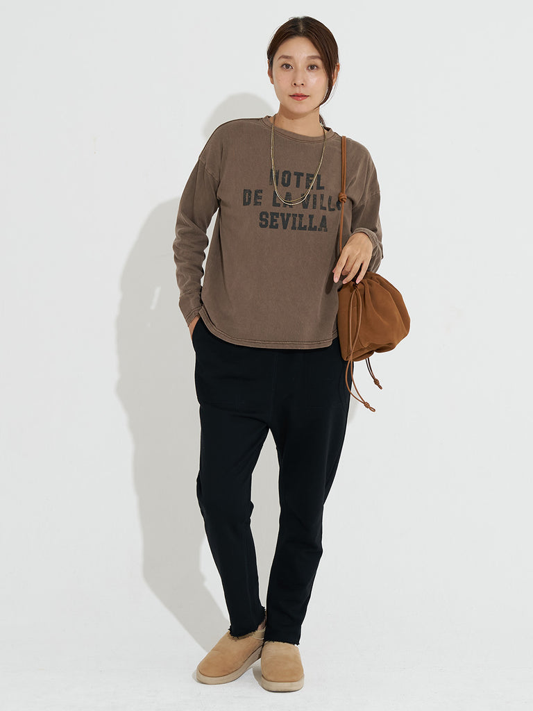 Model：168cm　着用サイズ：L