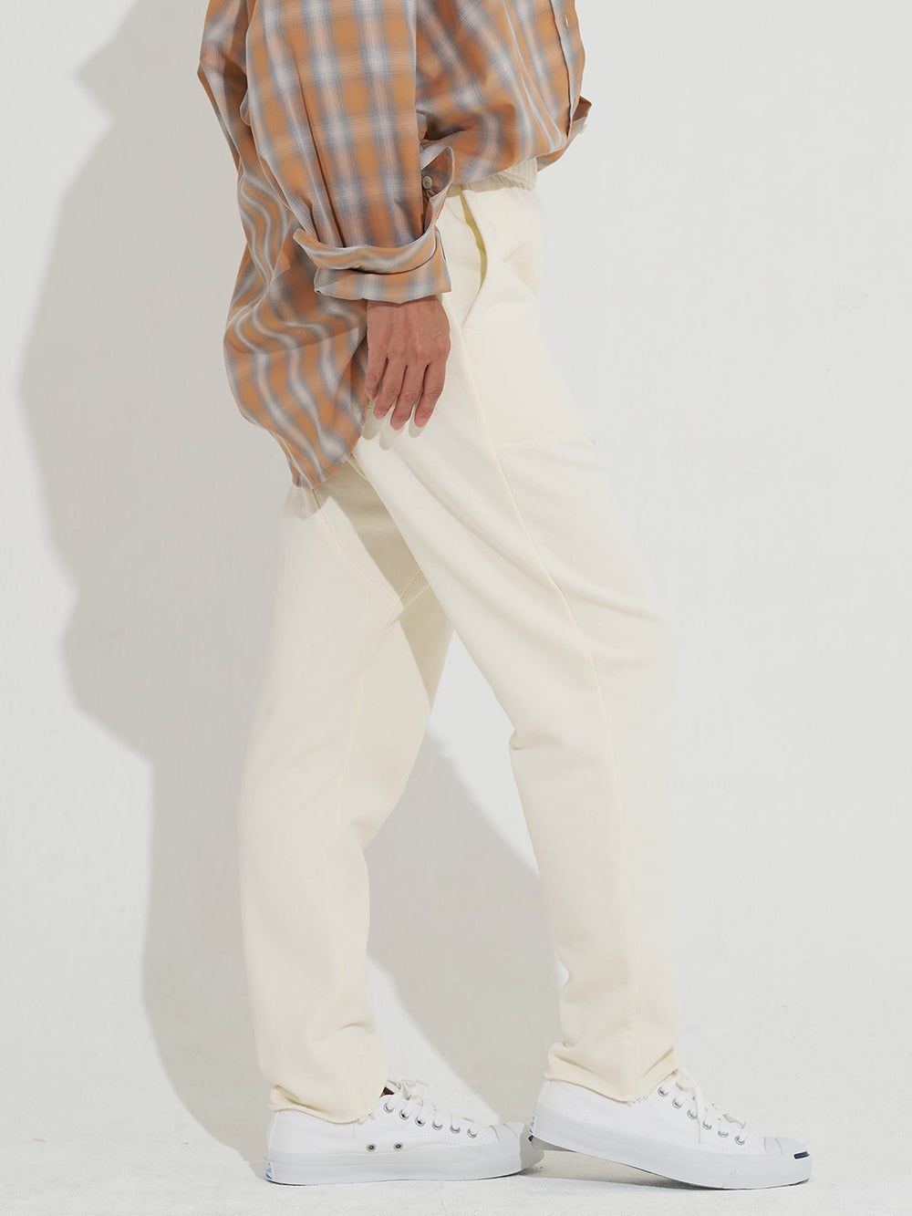 裏毛サルエルパンツ