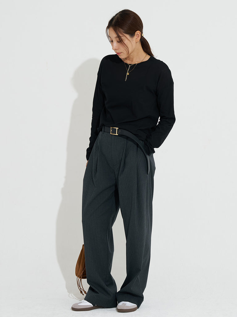 Model：168cm　着用サイズ：F