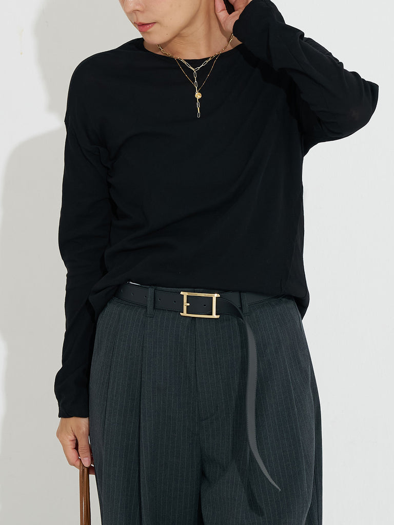 Model：168cm　着用サイズ：F