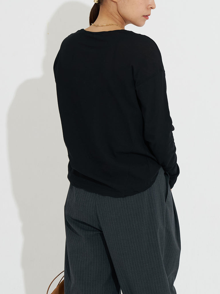 Model：168cm　着用サイズ：F