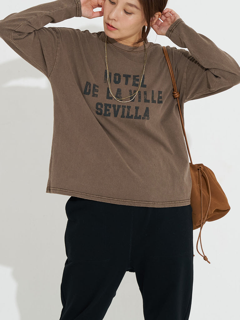 Model：168cm　着用サイズ：F