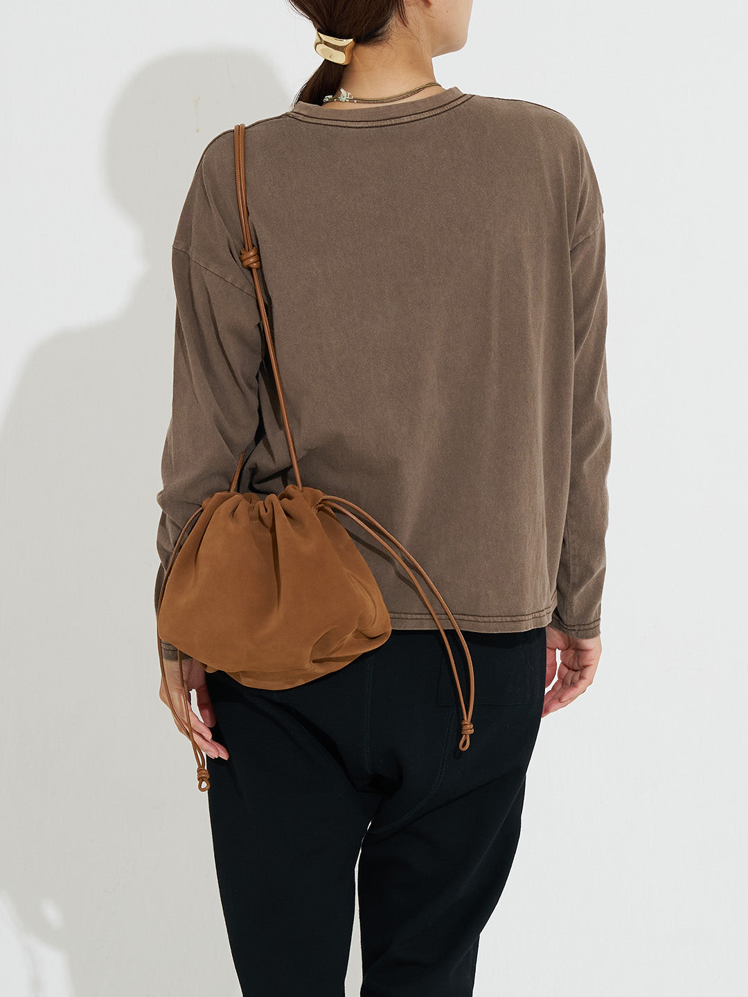 ステンシルロゴロングスリーブTシャツ | Lazo_N33°（ラソエヌ