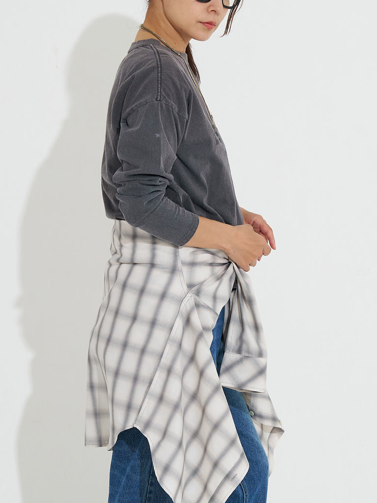 Model：168cm　着用サイズ：F