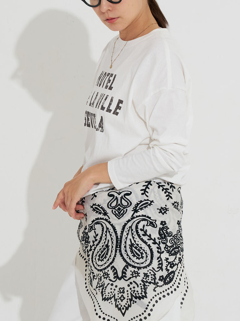 Model：168cm　着用サイズ：F