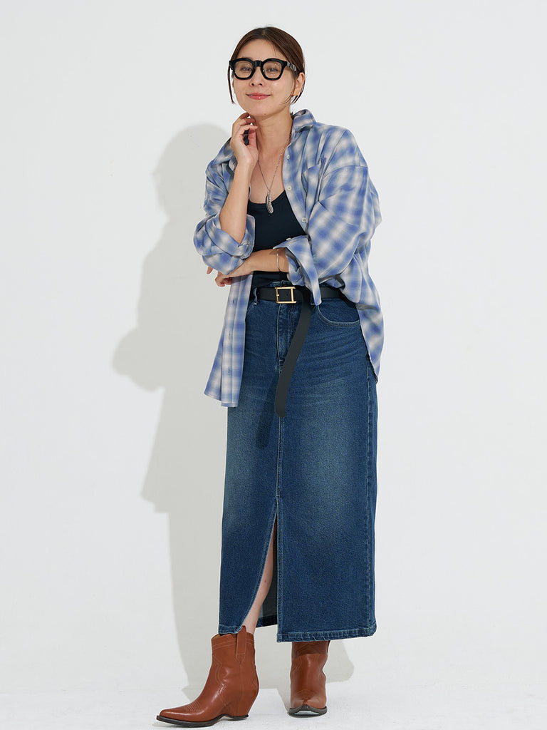 Model：168cm　着用サイズ：M