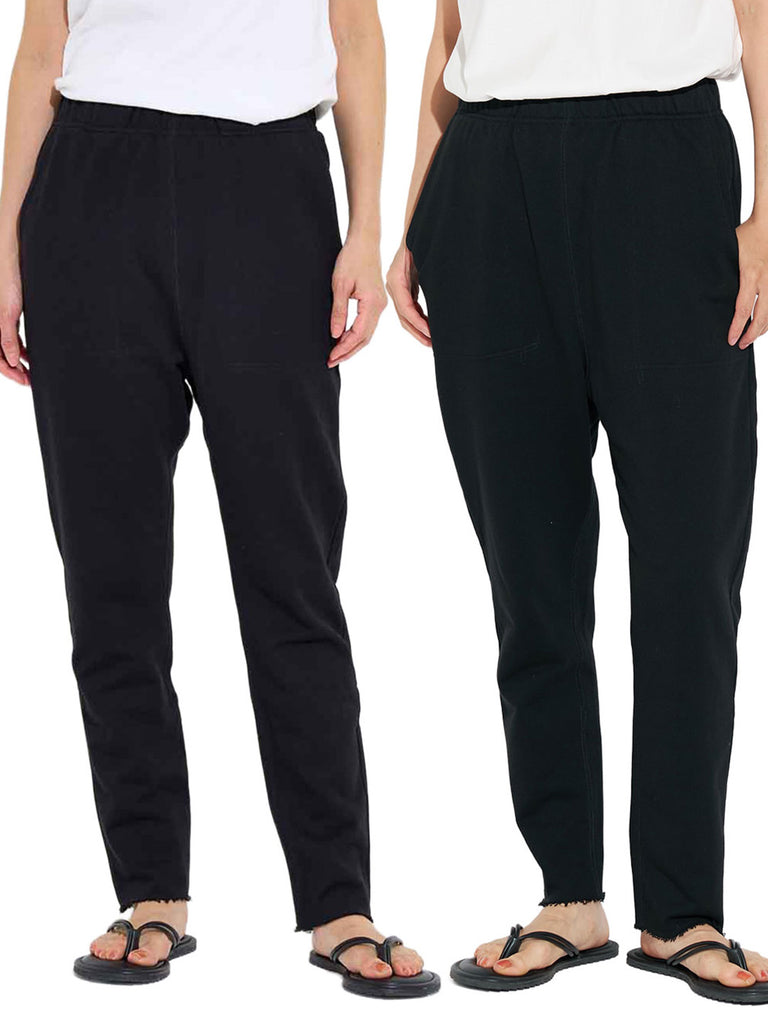 Model：168cm　左：Mサイズ　右：Lサイズ