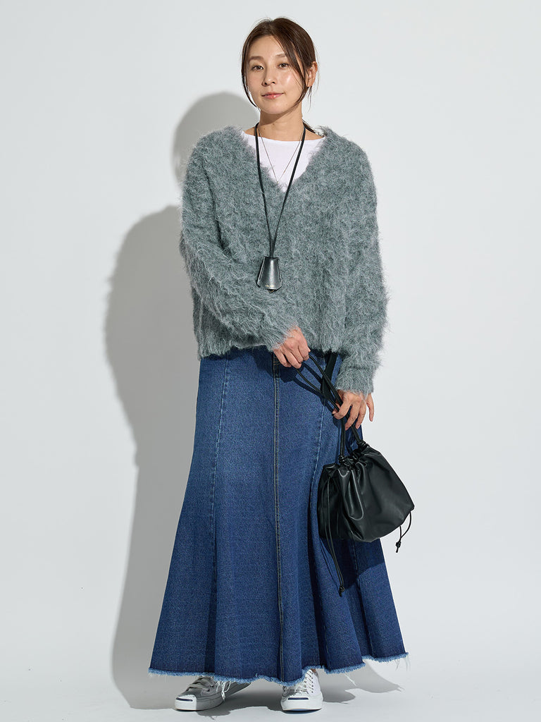 Model：168cm　着用サイズ：F