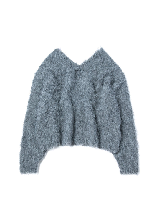 ウェーブ起毛Vネックニット| Lazo_N33°（ラソエヌサーティスリー）の公式通販