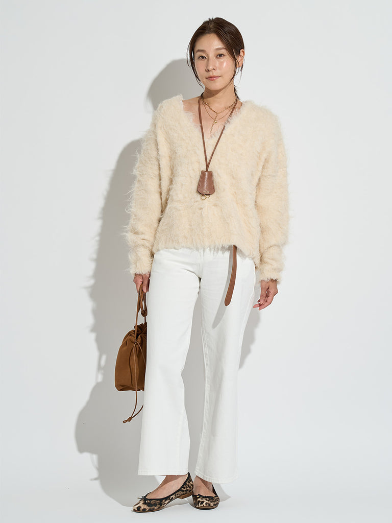 Model：168cm　着用サイズ：F