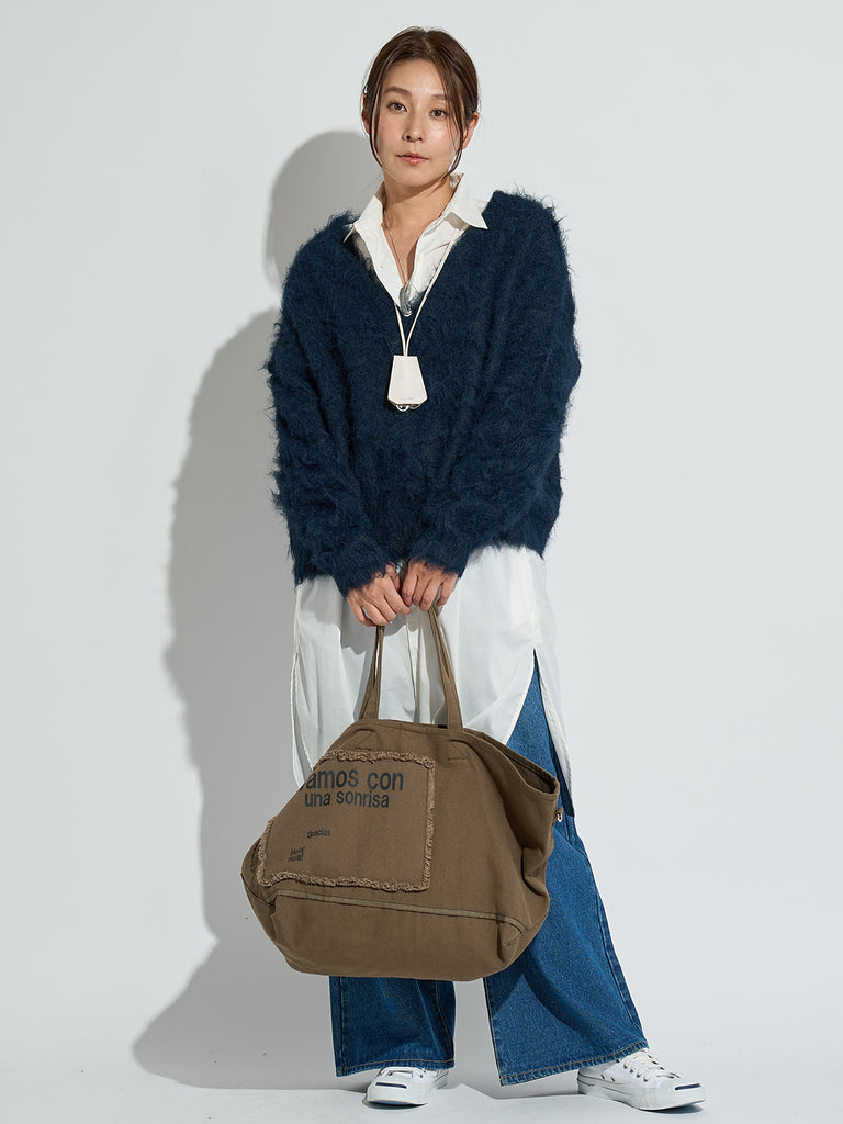 Model：168cm　着用サイズ：F