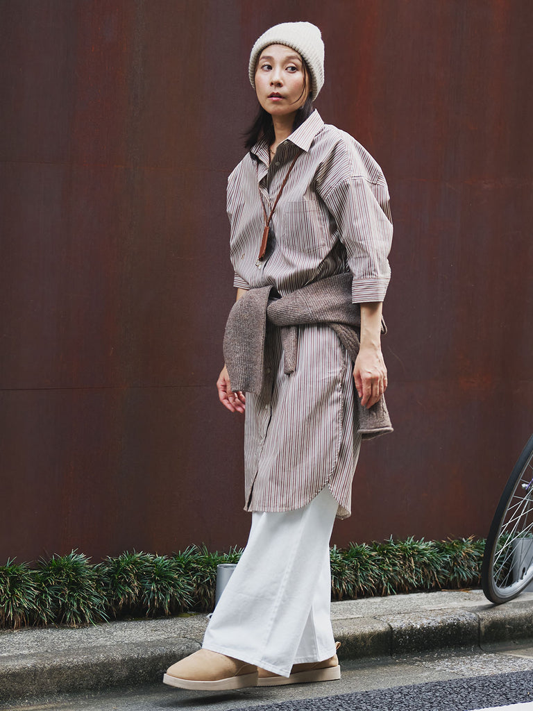 Model：168cm　着用サイズ：M