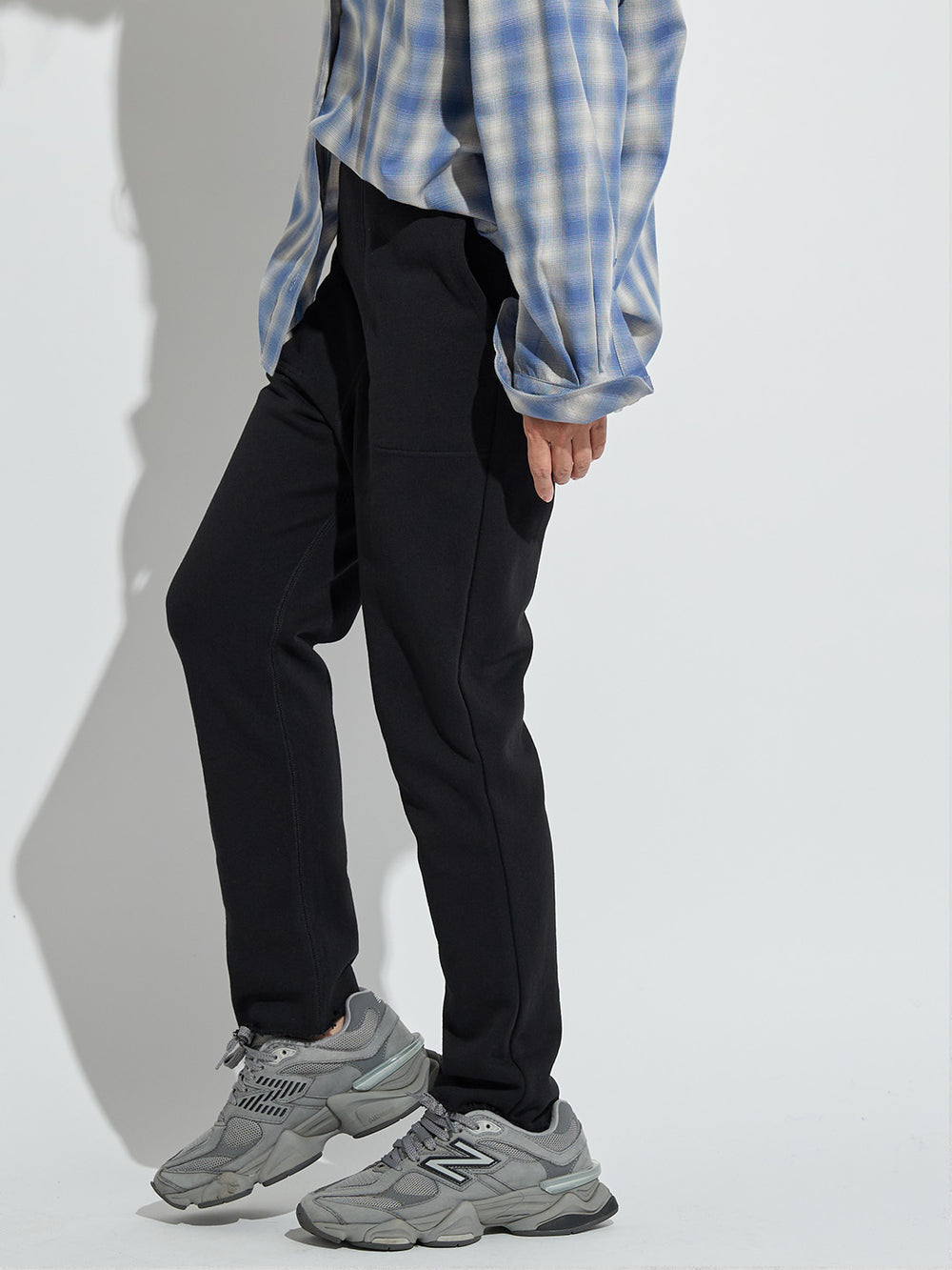 裏毛サルエルパンツ