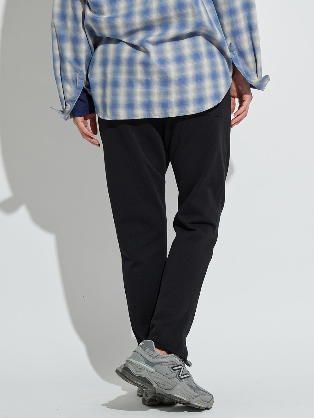 裏毛サルエルパンツ