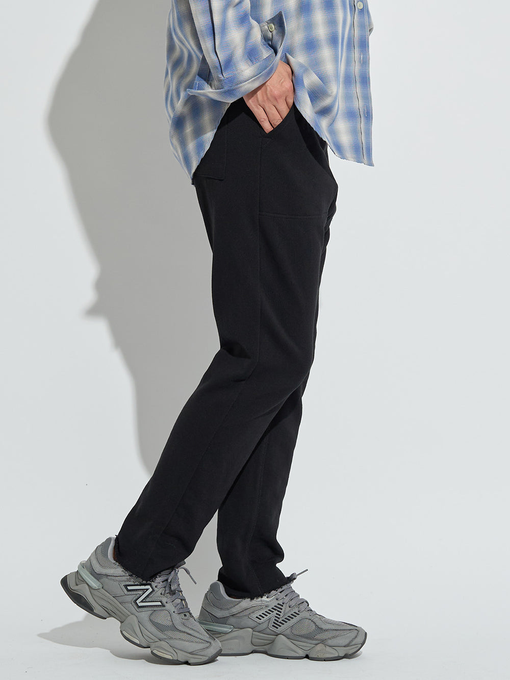 裏毛サルエルパンツ