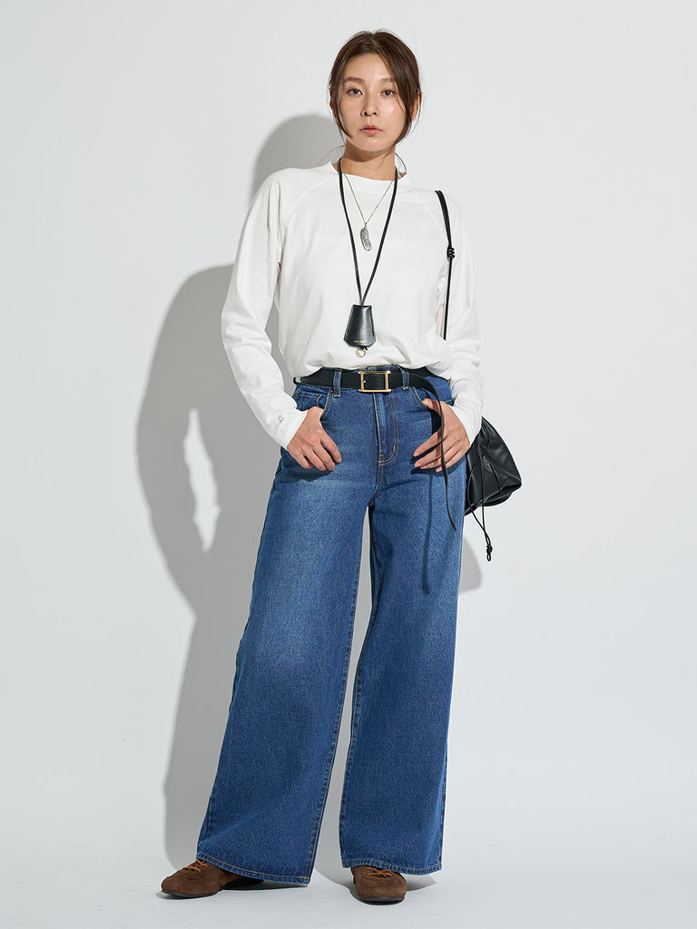 Model：168cm　着用サイズ：L