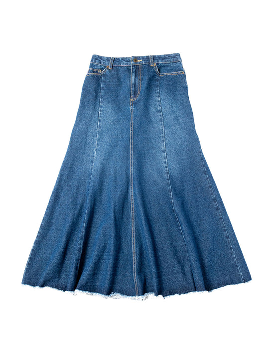 ライトデニムマキシスカート| Lazo_N33°（ラソエヌサーティスリー）の公式通販