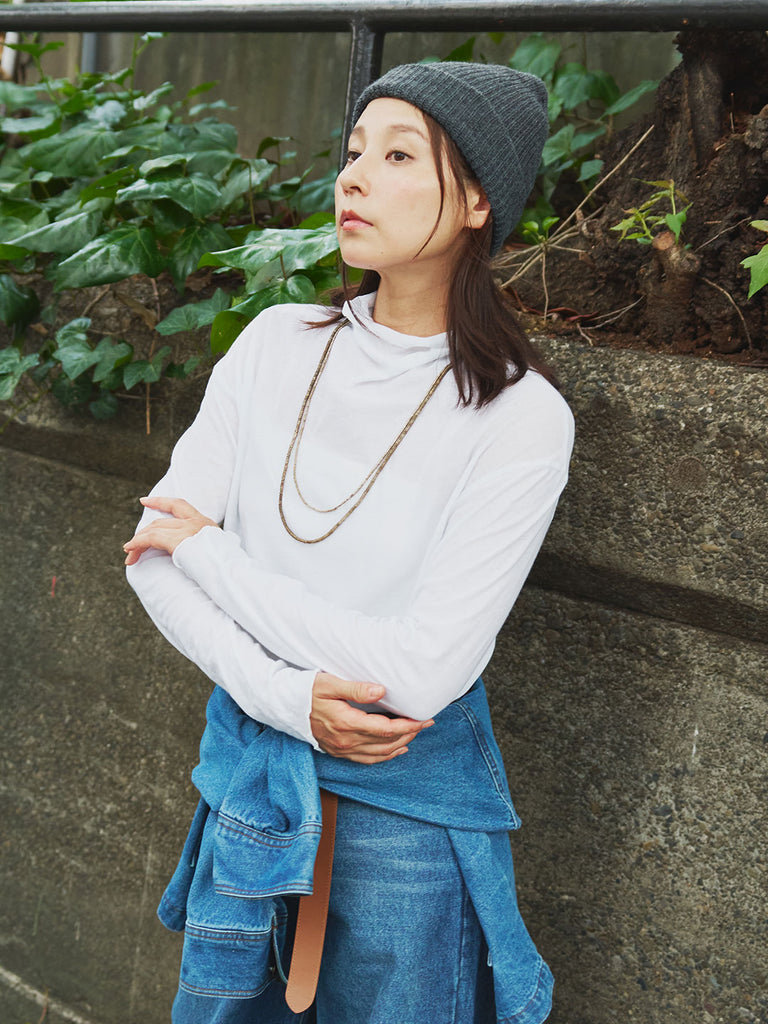 Model：168cm　着用サイズ：F