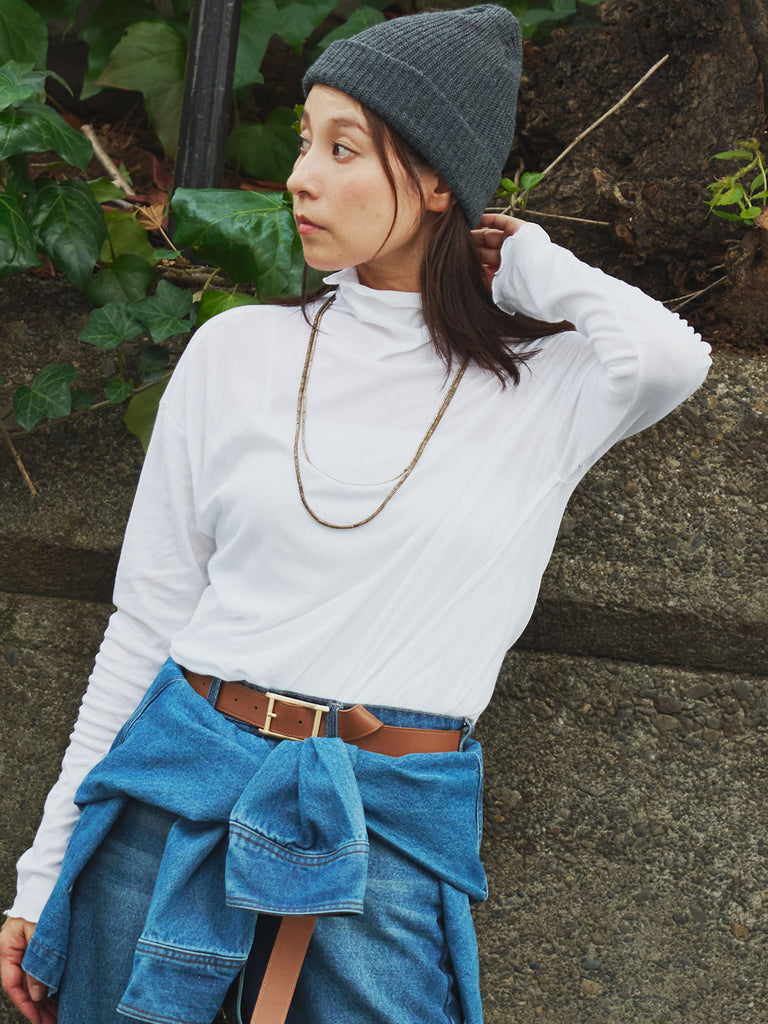 Model：168cm　着用サイズ：F