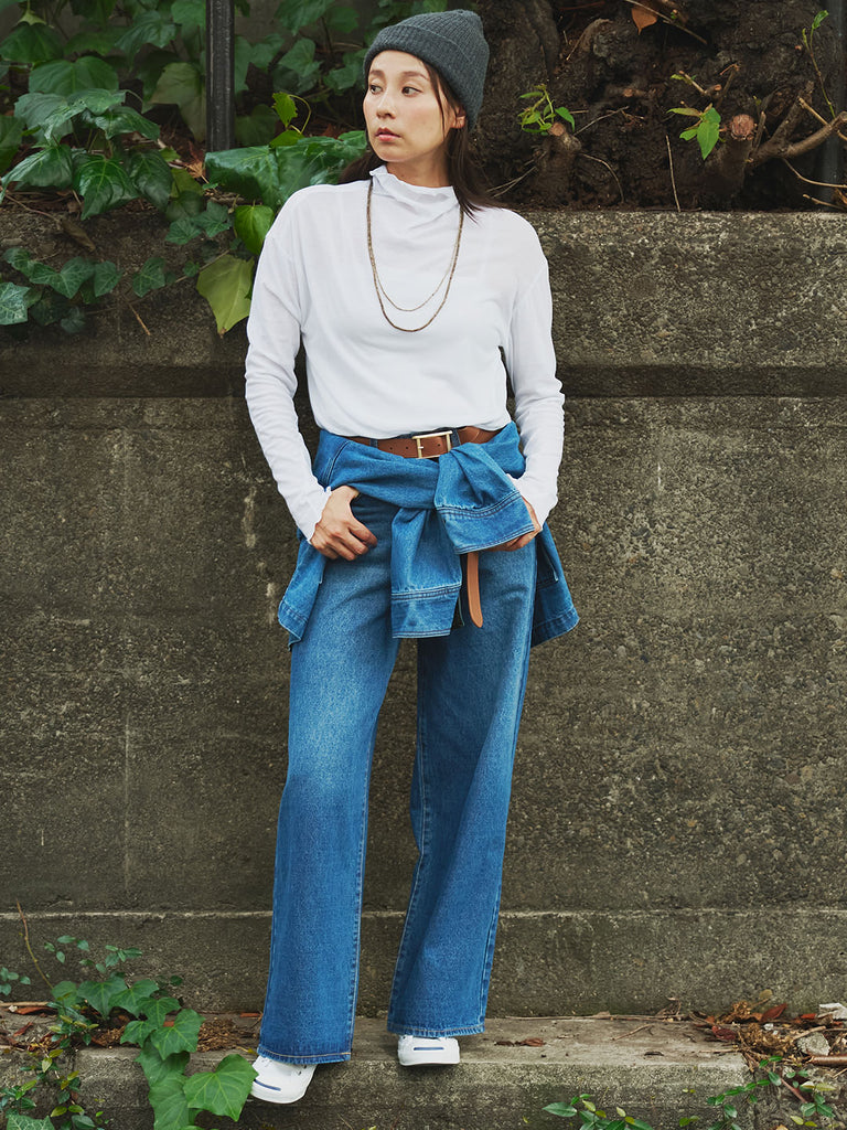 Model：168cm　着用サイズ：F